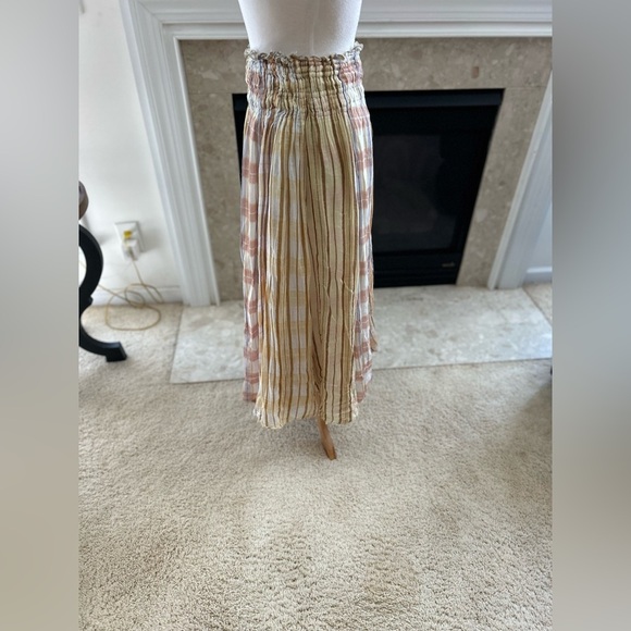 Boho Industry Multi Stripe Pleated Skirt - Picture 3 of 8